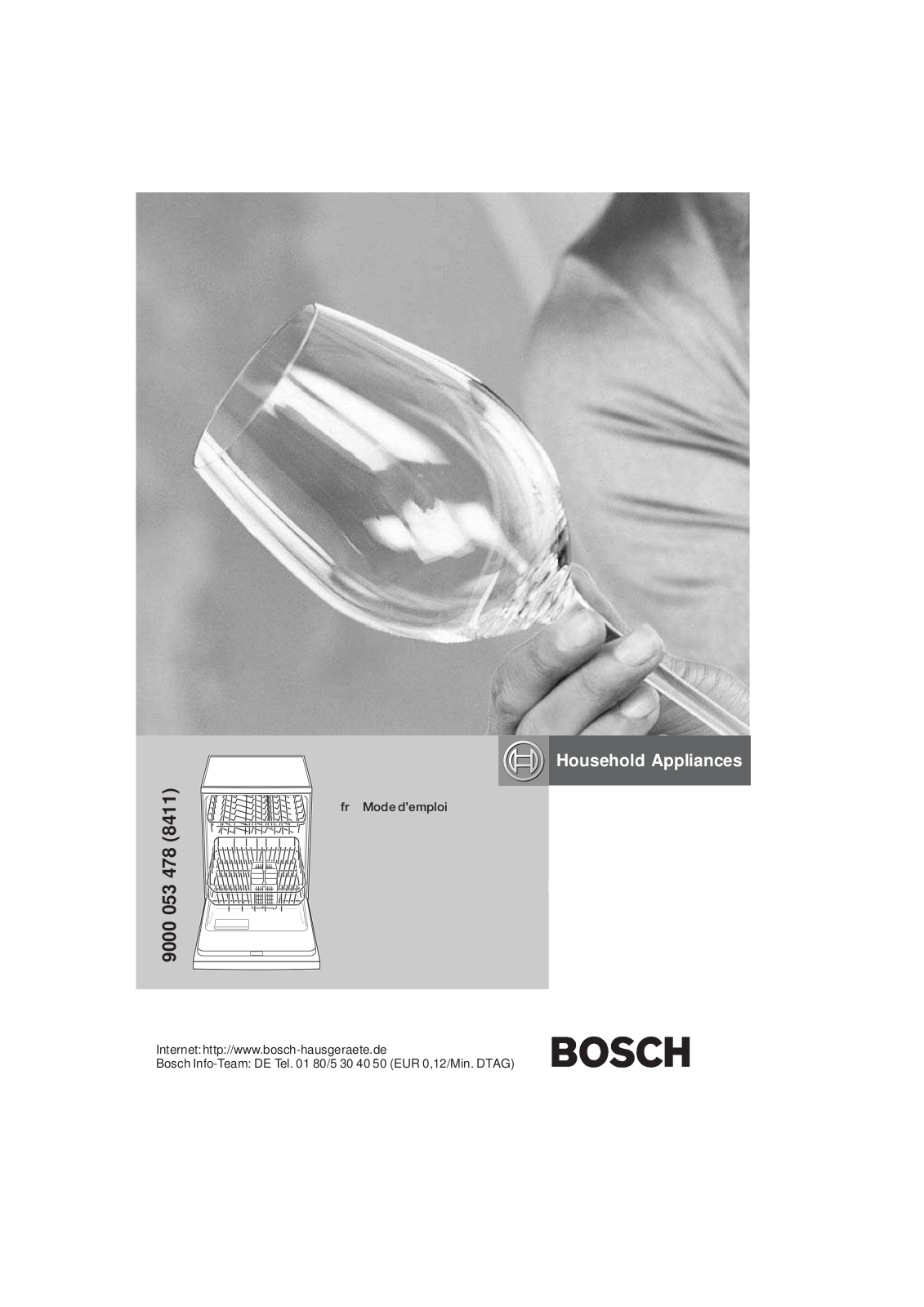 BOSCH SGS 53 E 02, SGS 53 E 28 User Manual