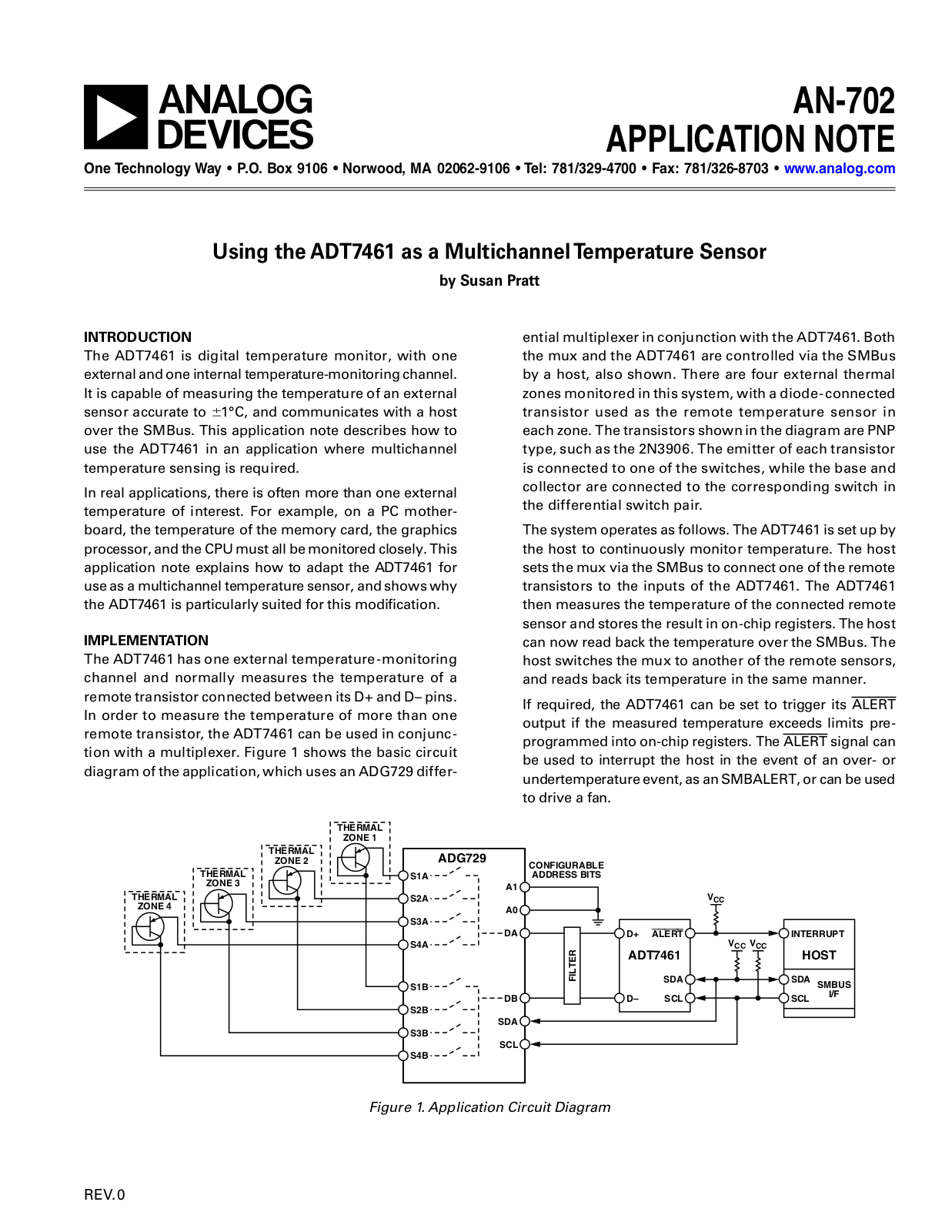 Analog Devices AN-702 Application Notes