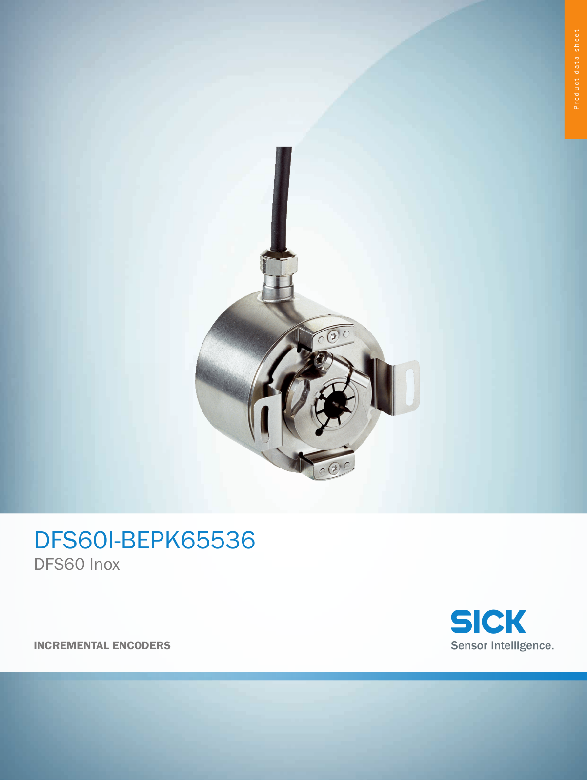 Sick DFS60I-BEPK65536 Data Sheet