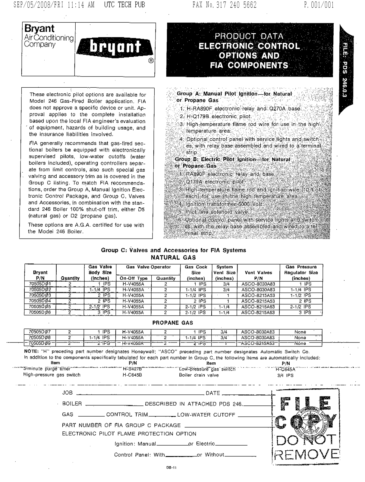 Bryant 24B User Manual