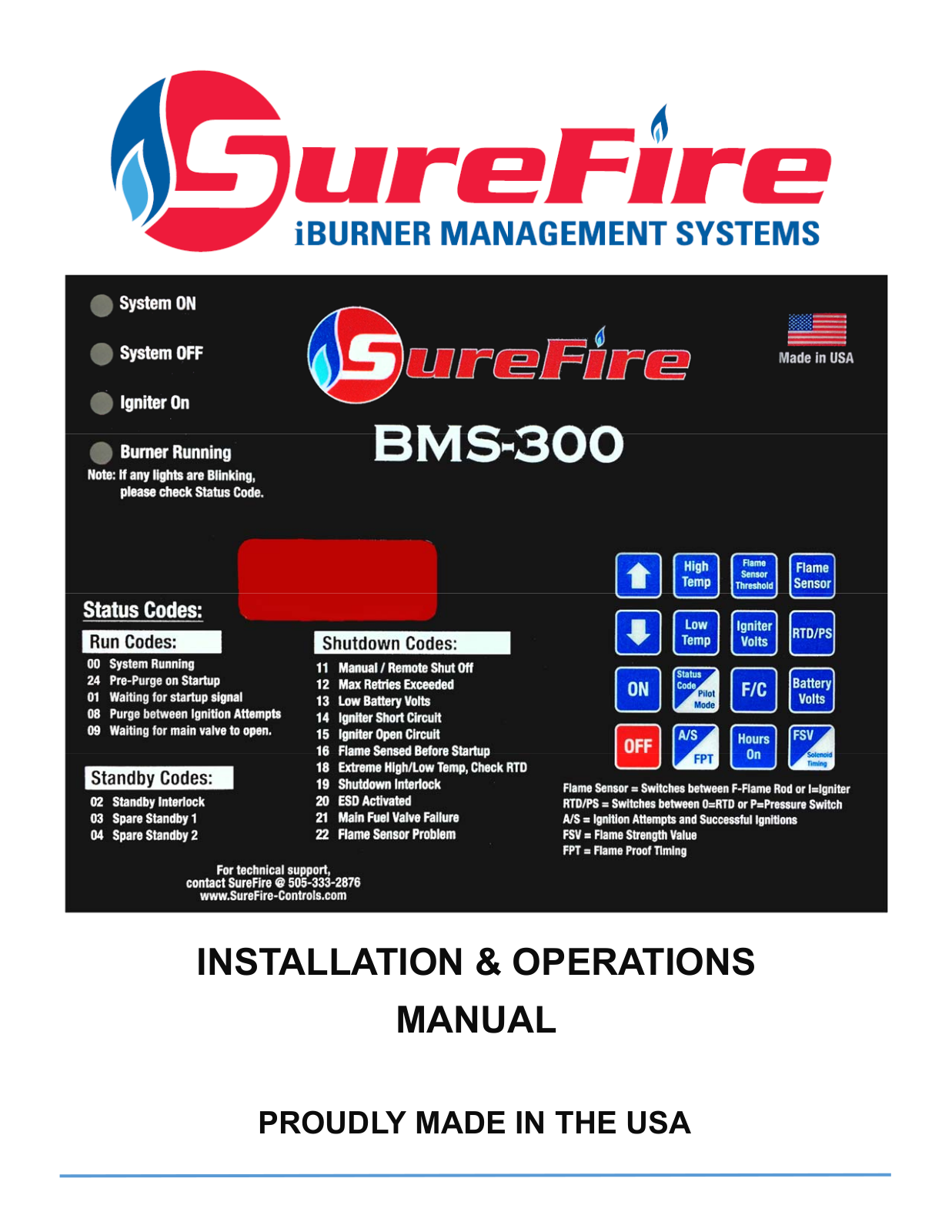 Surefire BMS-300 Installation & Operation Manual - ManualMachine.com
