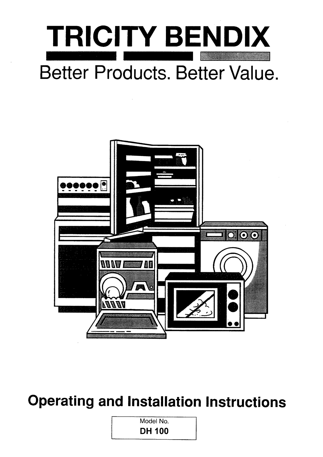 TRICITY BENDIX DH100 User Manual