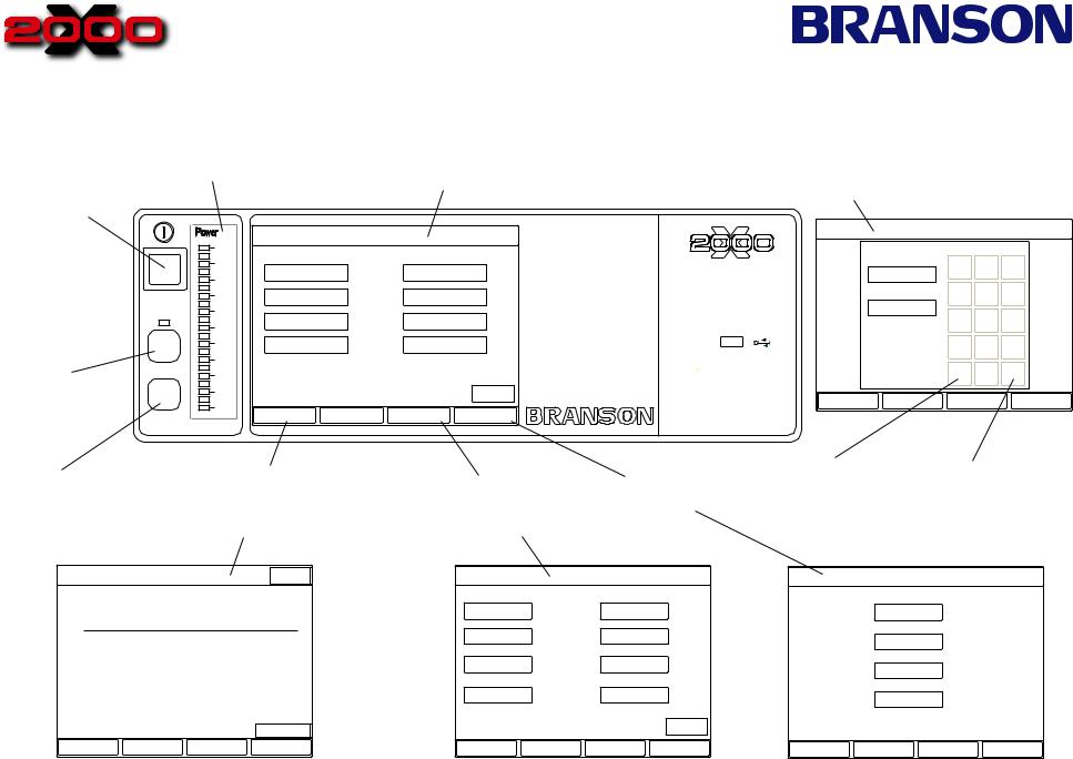 Branson 2000X User Manual