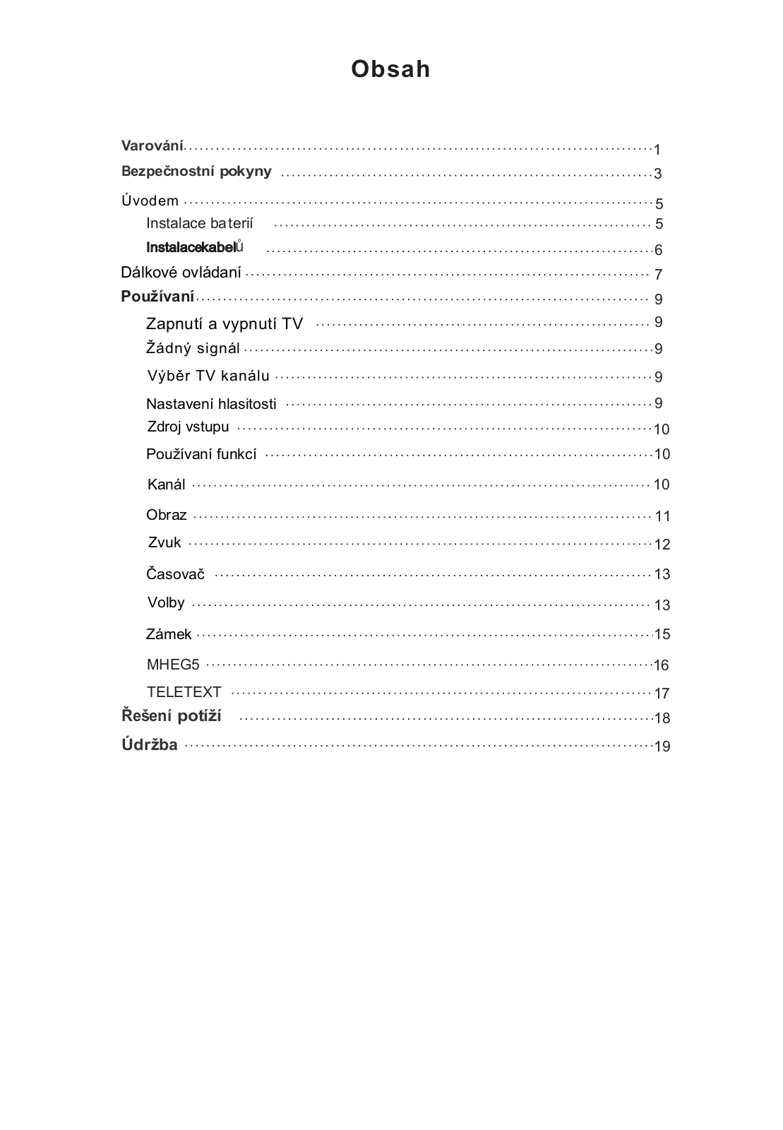 Changhong LT19GX699EB User Manual