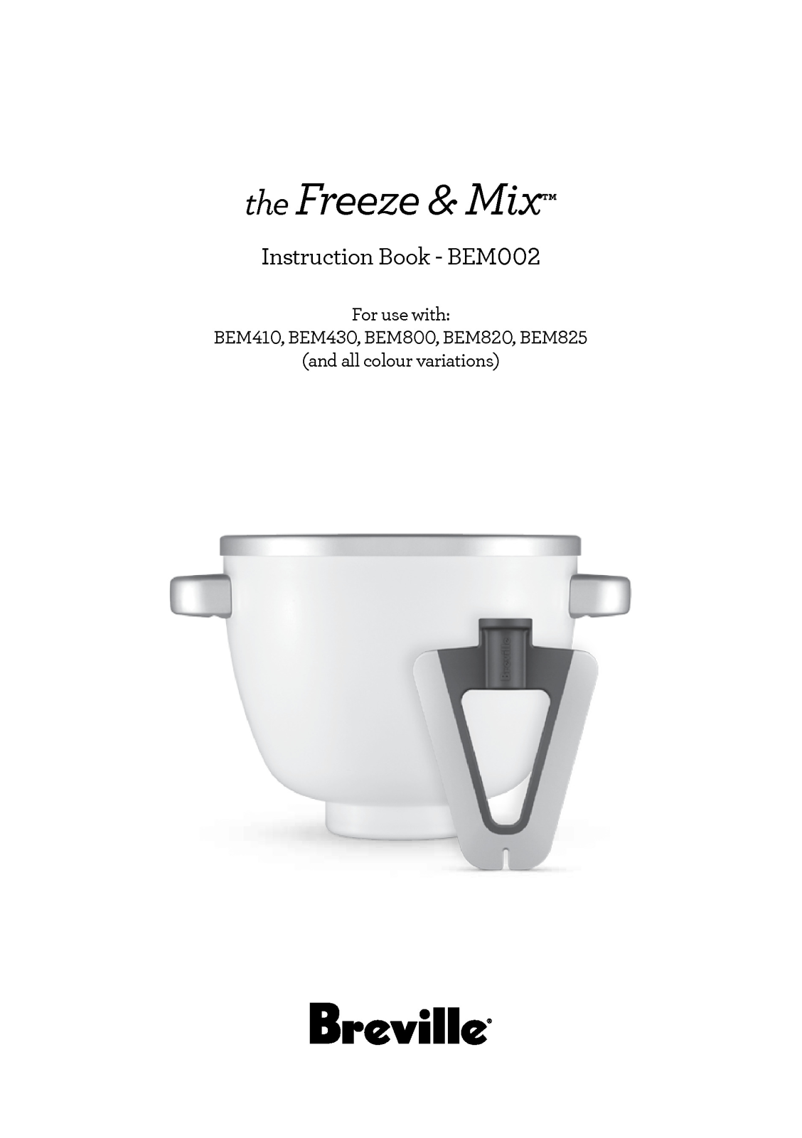 Breville BEM002 User Manual