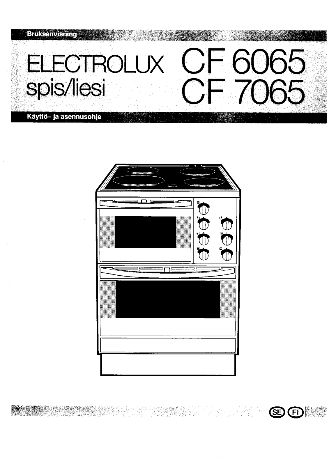 AEG CF6065, CF7065 Manual