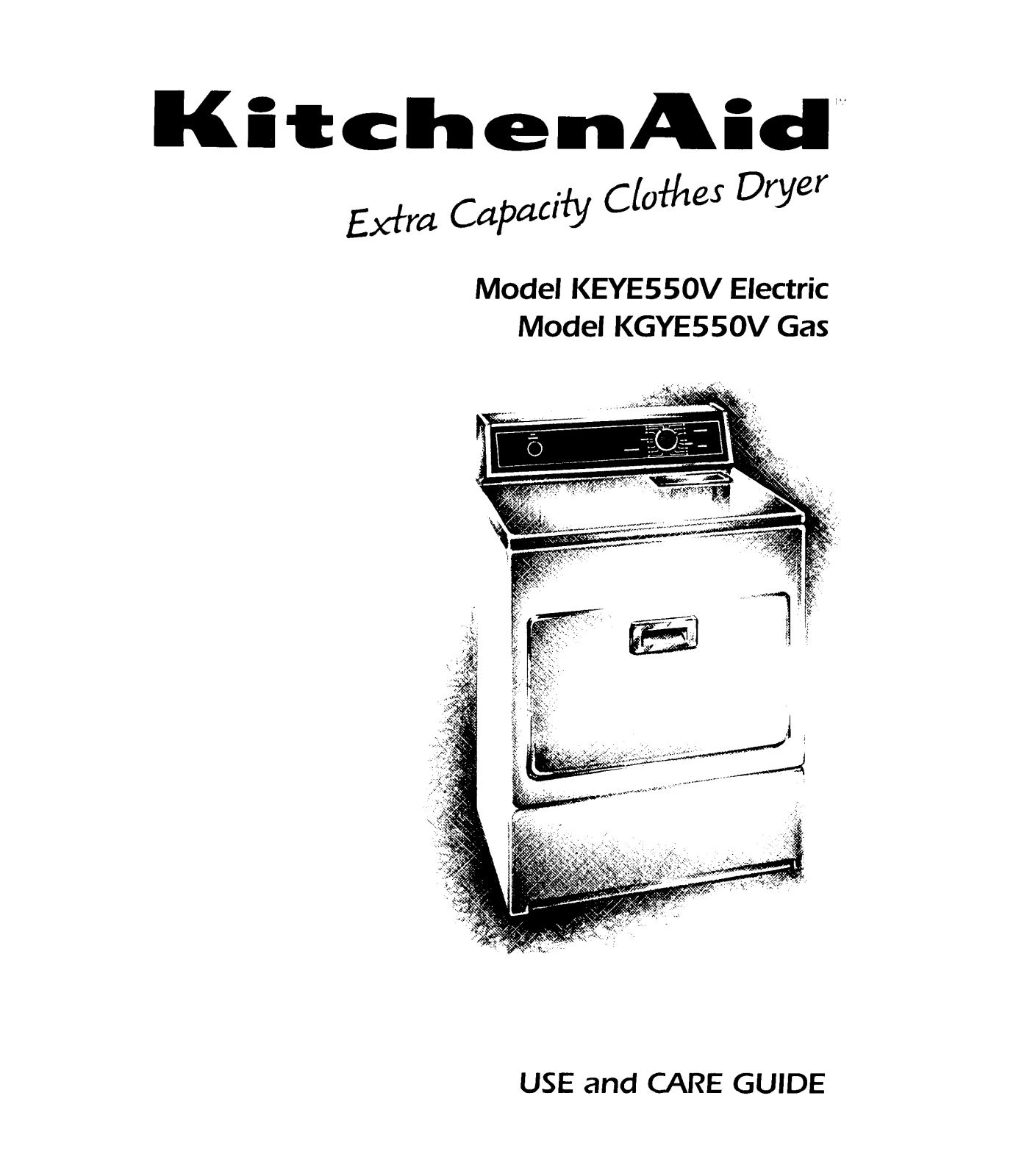 KitchenAid KEYE550V, KGYE550V User Manual