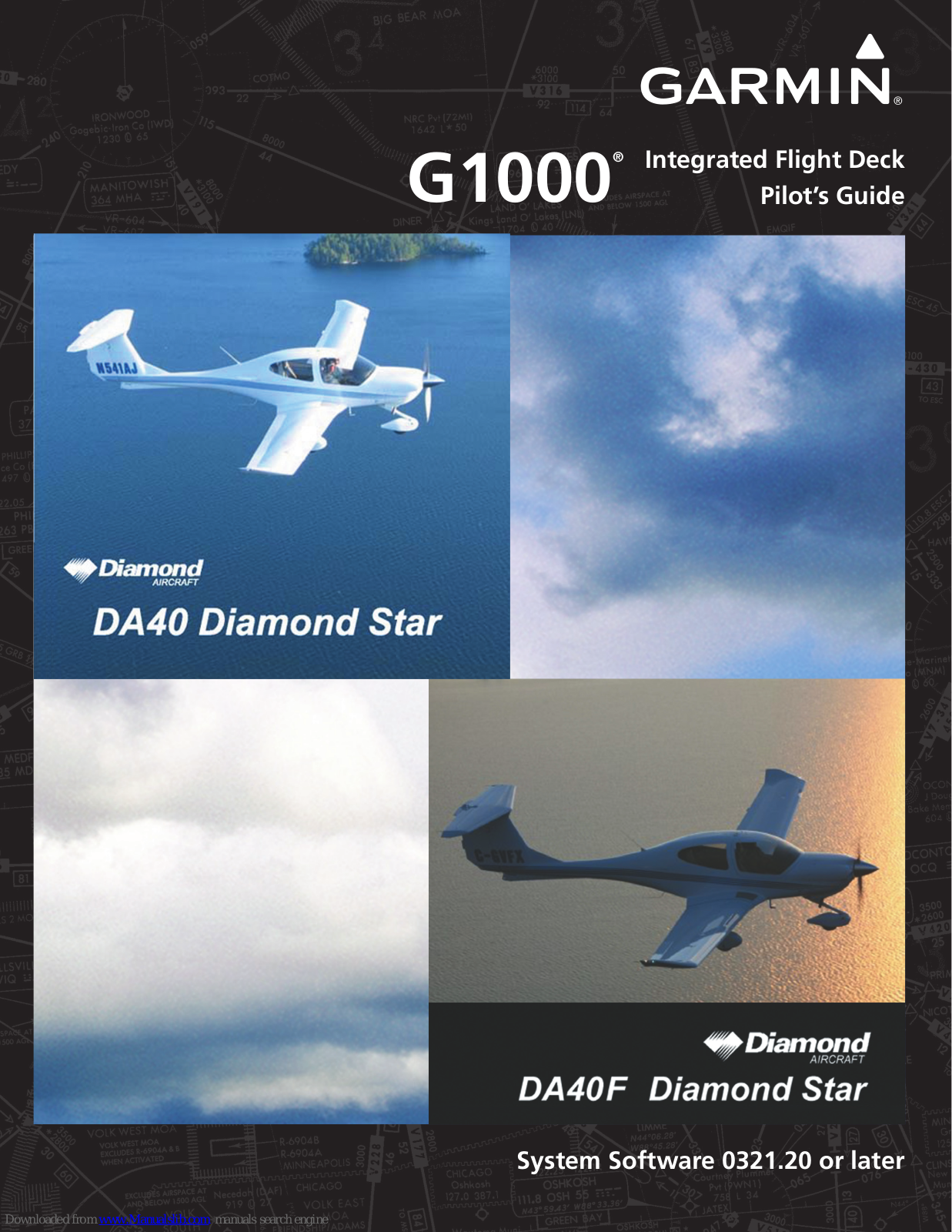 Garmin Diamond DA40, Diamond DA40F, G1000 Pilot's Manual