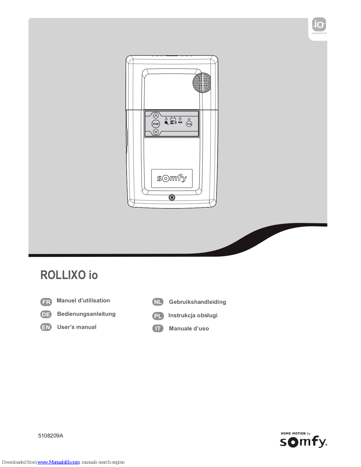 SOMFY ROLLIXO User Manual