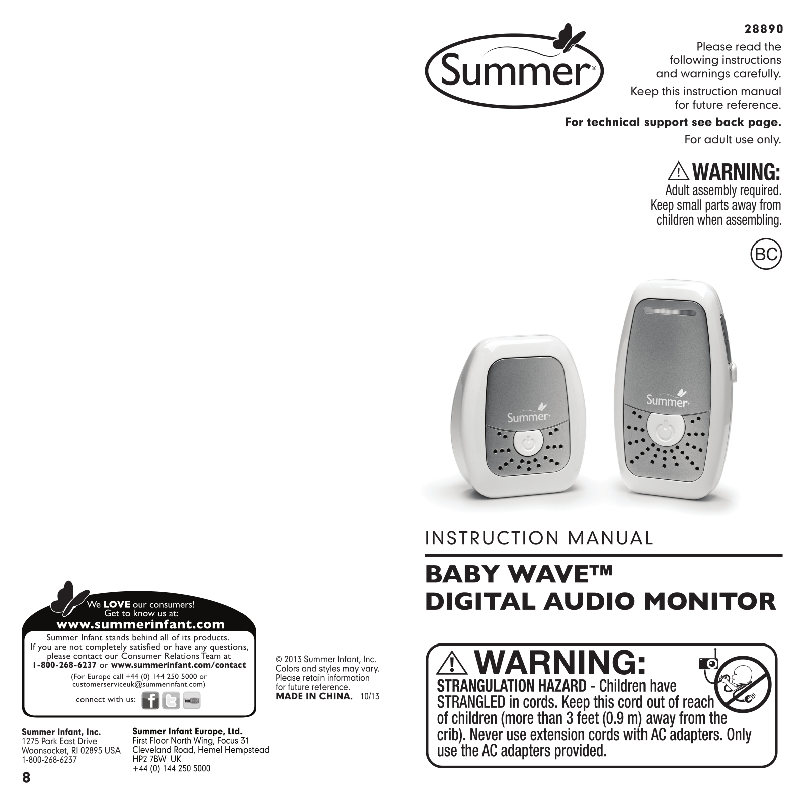 Summer Infant BABY WAVE User guide - ManualMachine.com