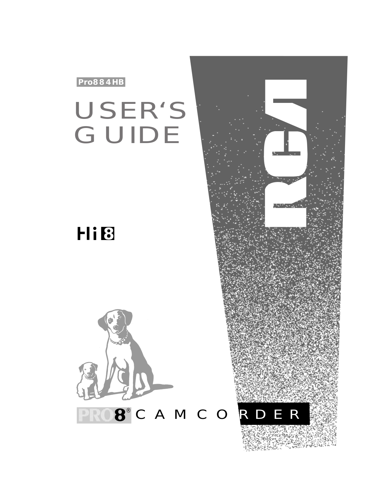 RCA Pro884HB User Manual