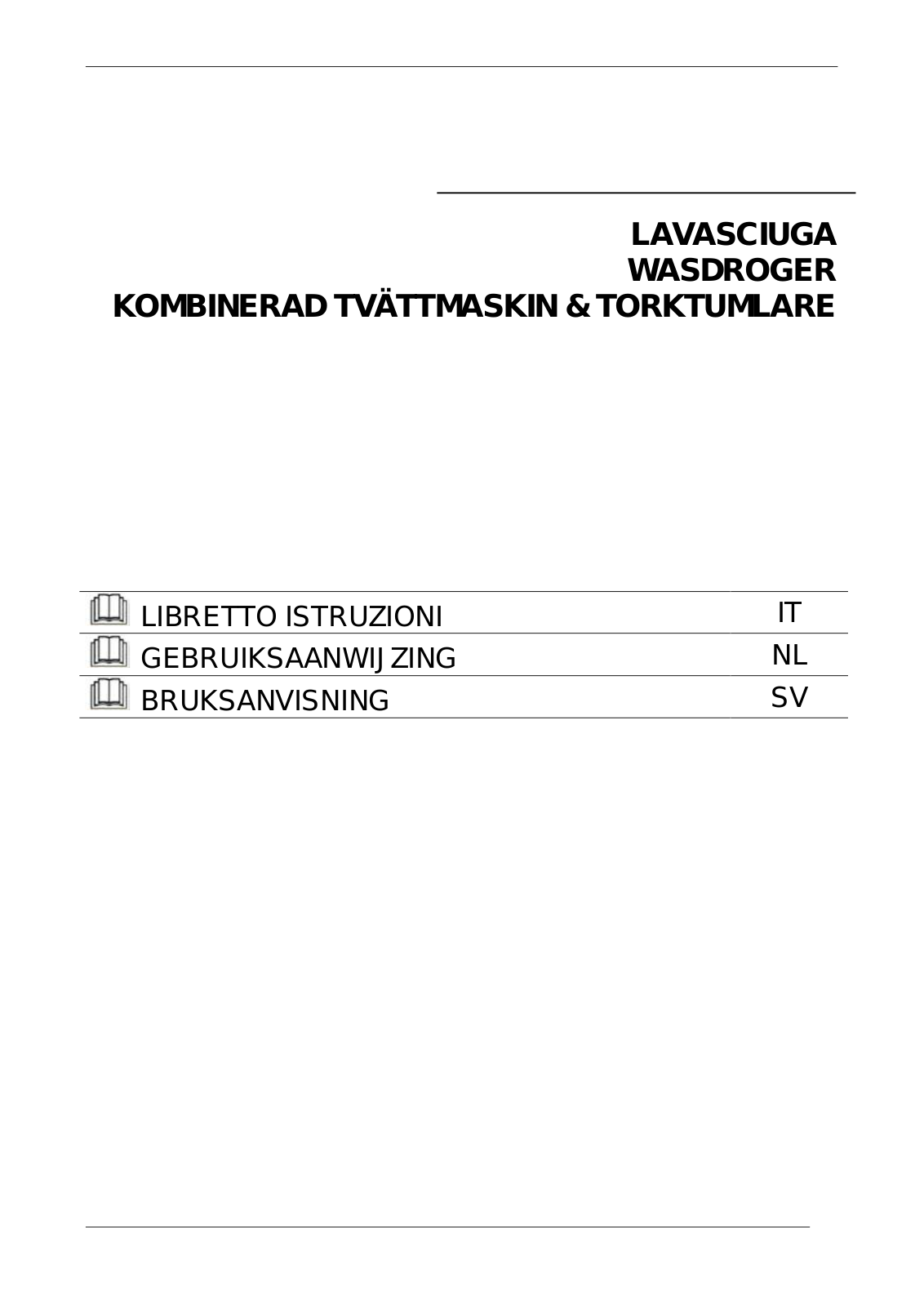 Smeg LSIA127 User manual