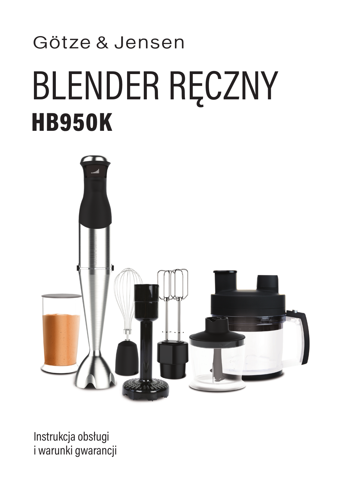 GOTZE & JENSEN HB950K User guide - ManualMachine.com
