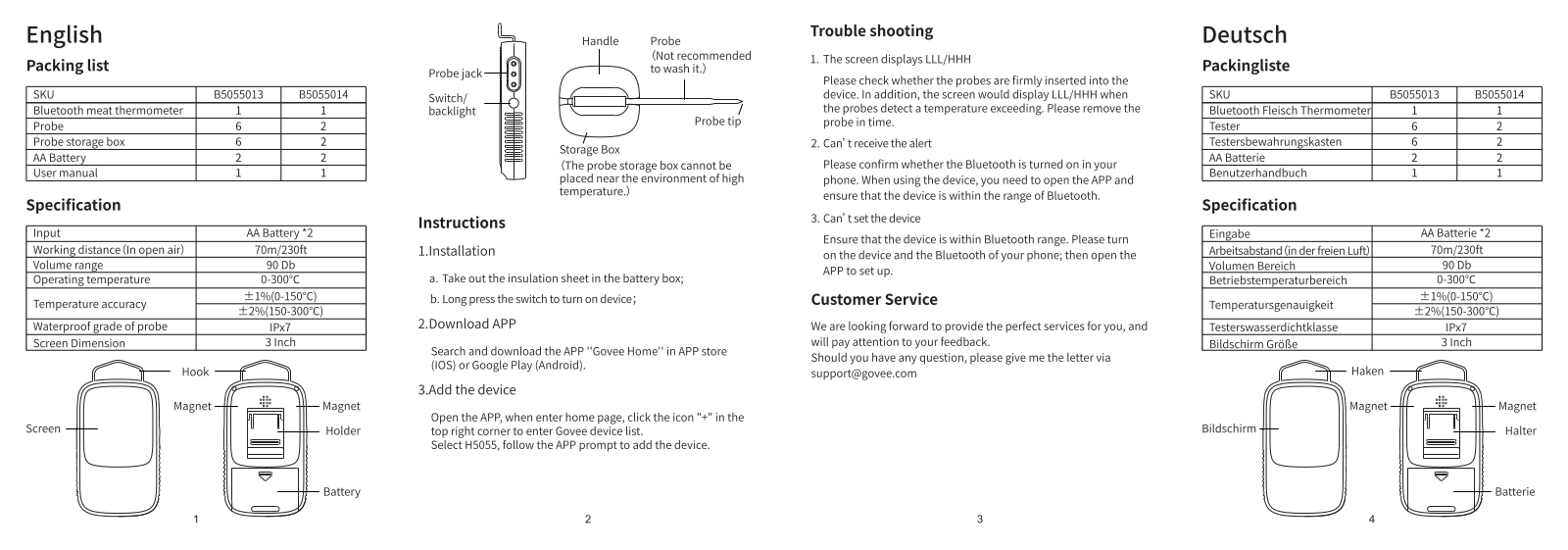 Govee H5055 User Manual