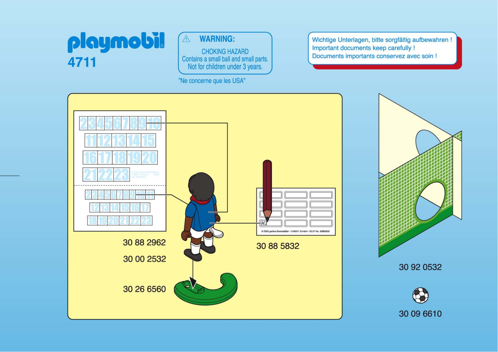 Playmobil 4711 Instructions