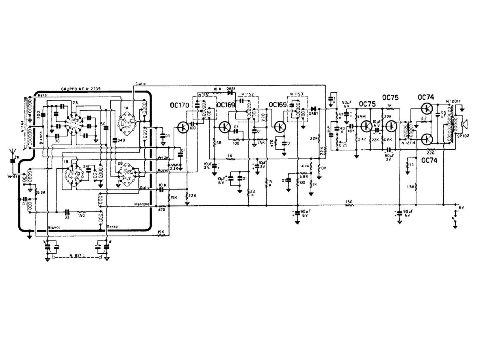 Geloso g3308 schematic