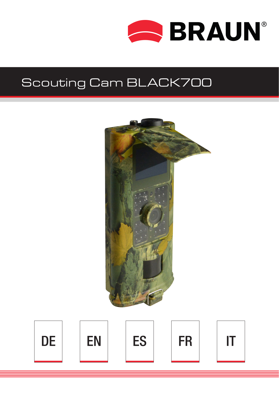 Braun Germany Scouting Cam BLACK700 User guide