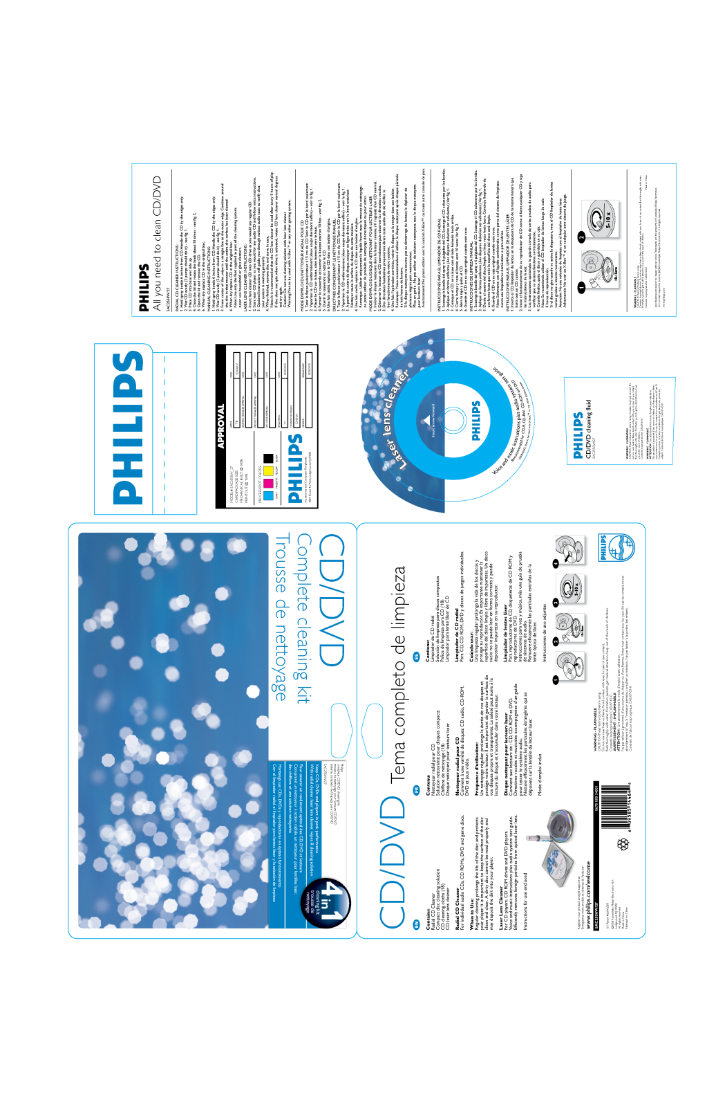 Philips SAC2550W Owner's Manual