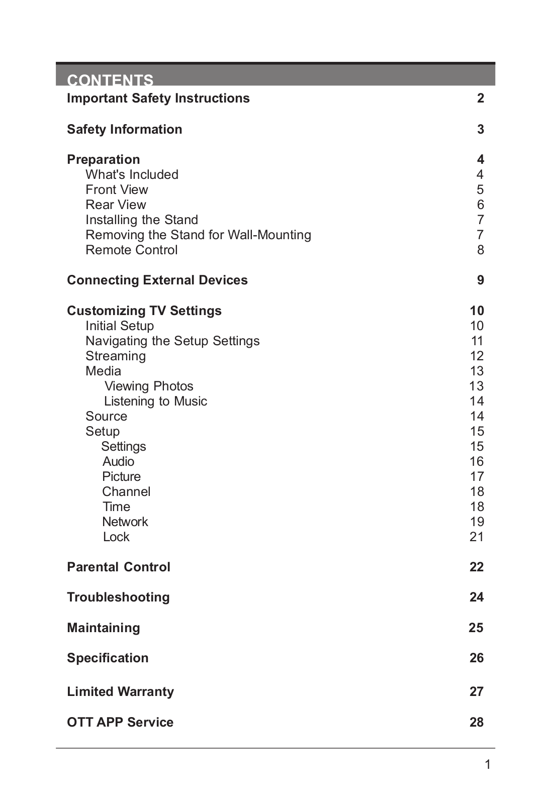 Shenyang Tongfang Multimedia Technology 50FYP1TA, ELSFC5017 User Manual