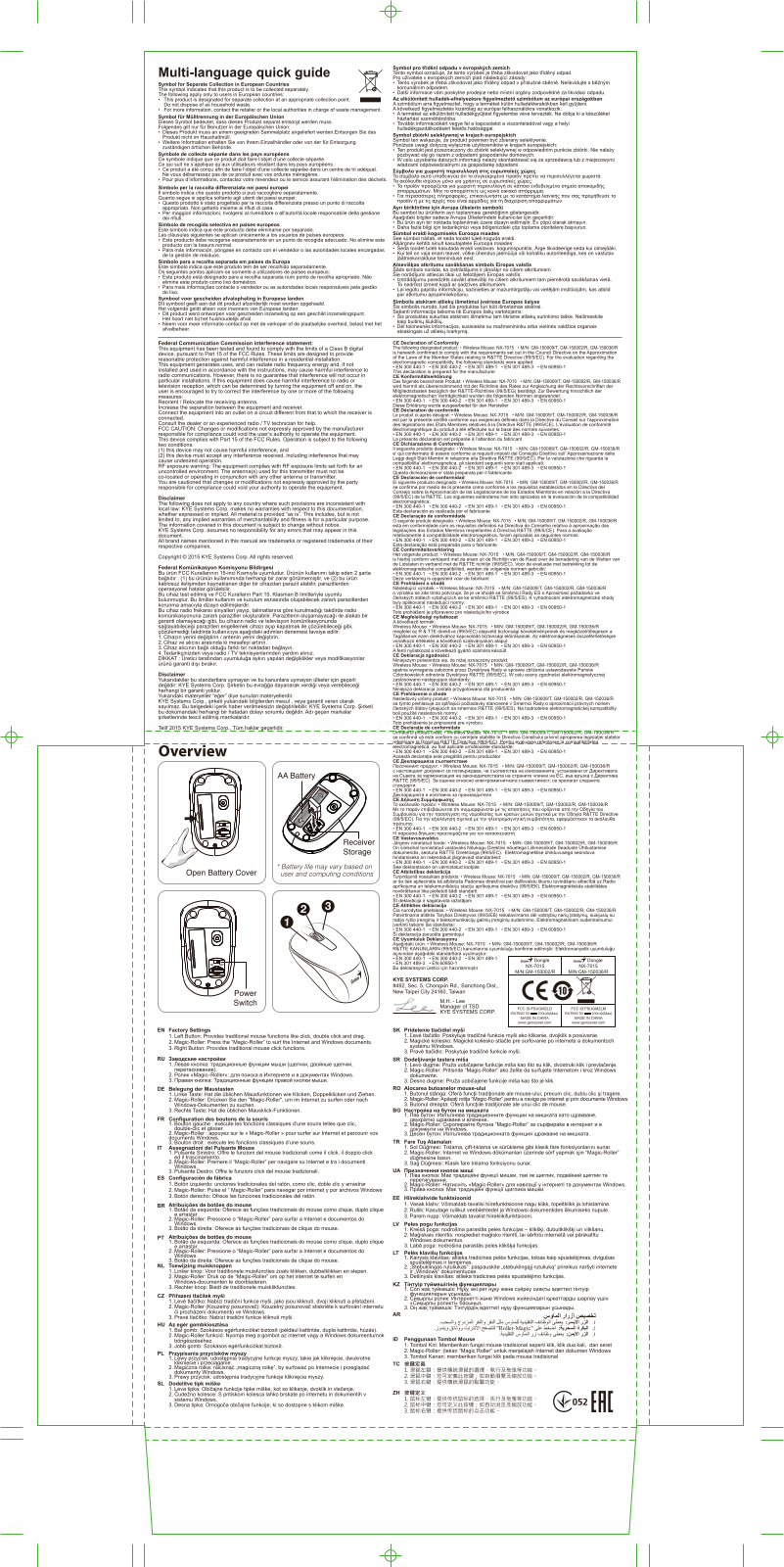 Genius NX-7015 User Manual