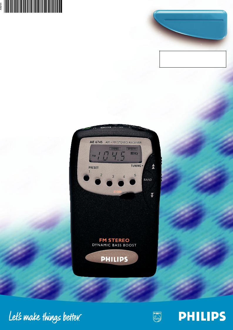 Philips AE6745 Manual