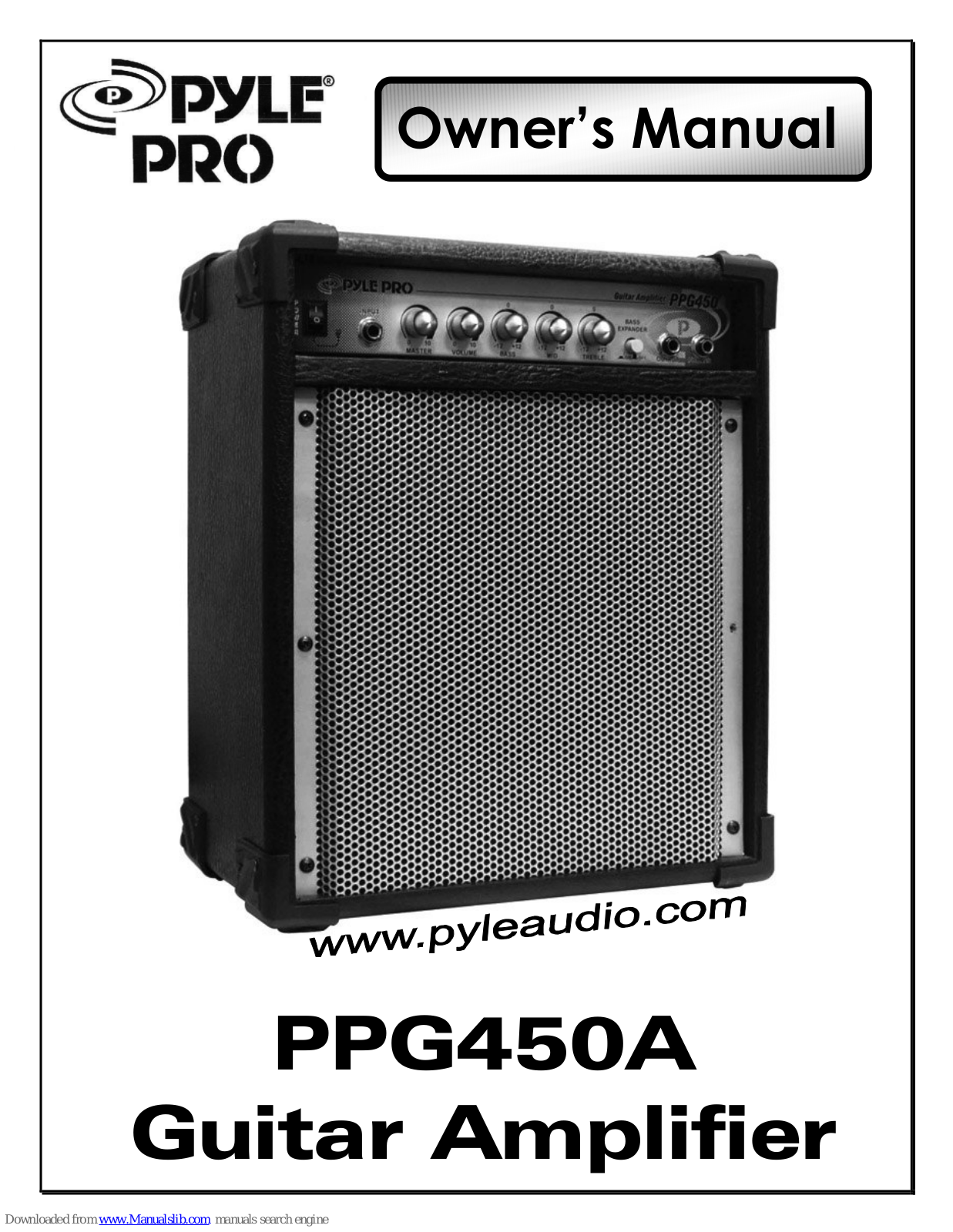 Pyle Pro PPG450A Owner's Manual