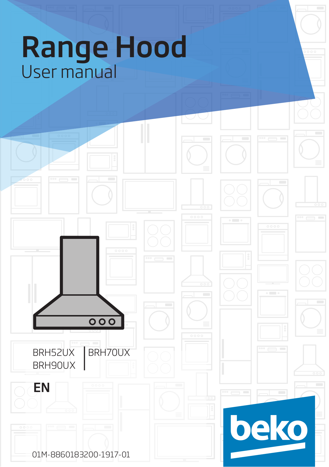 Beko BRH52UX, BRH70UX, BRH90UX User Manual