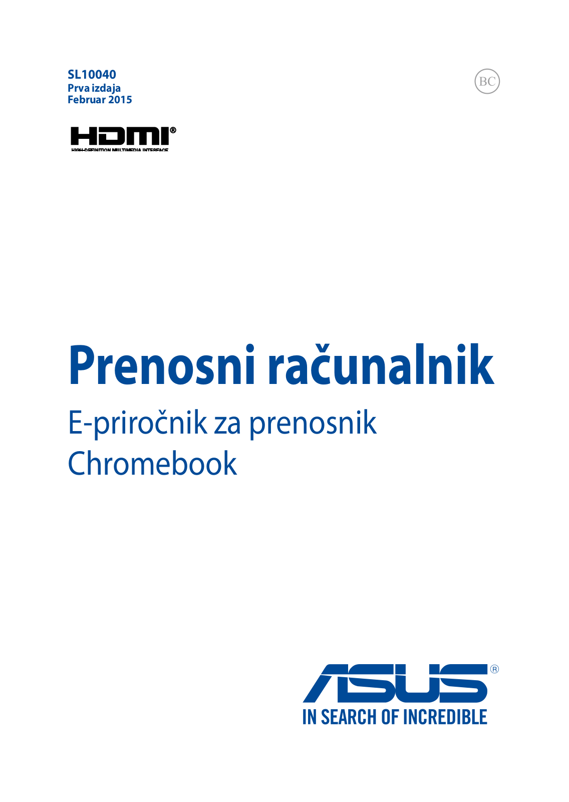 Asus C201 User’s Manual