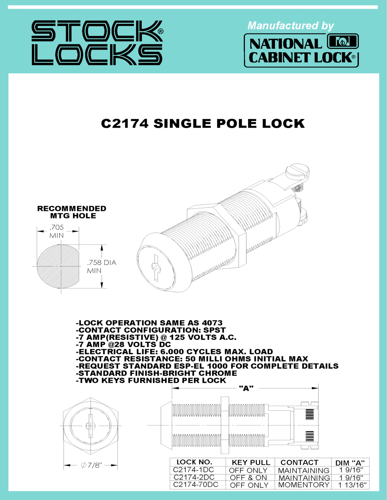 Compx C2174 User Manual