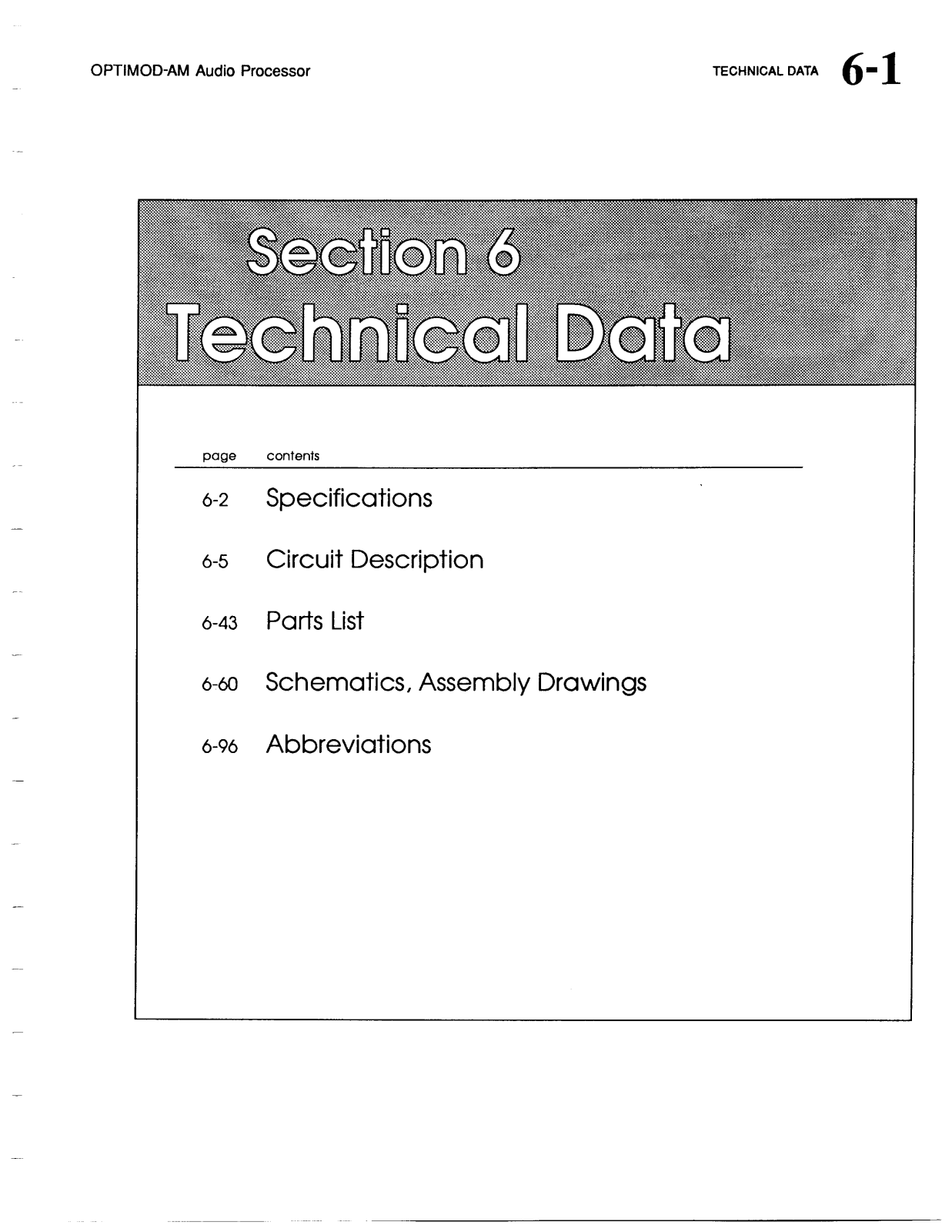 Orban AM 9100B Service Manual