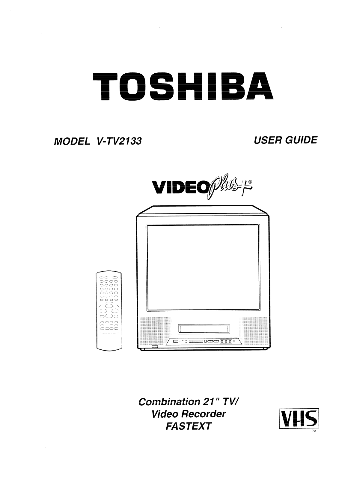 Toshiba V-TV2133 User Guide