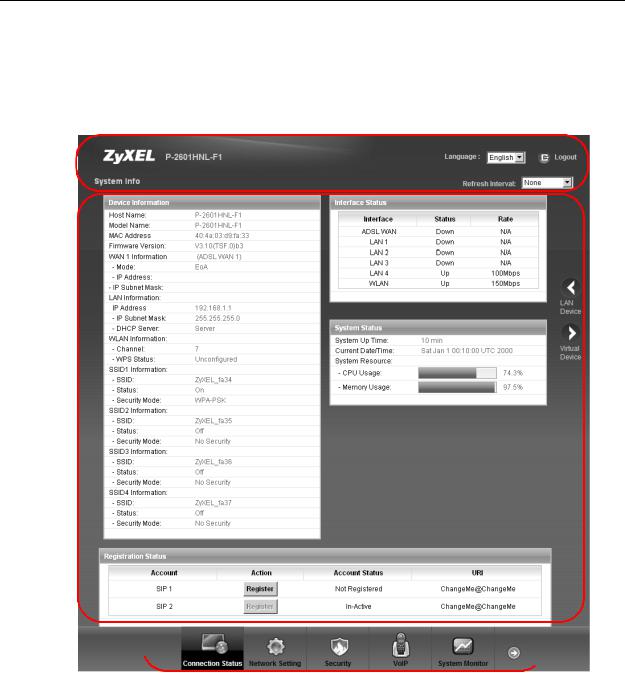 ZyXEL P-2601HN-F1 User Manual