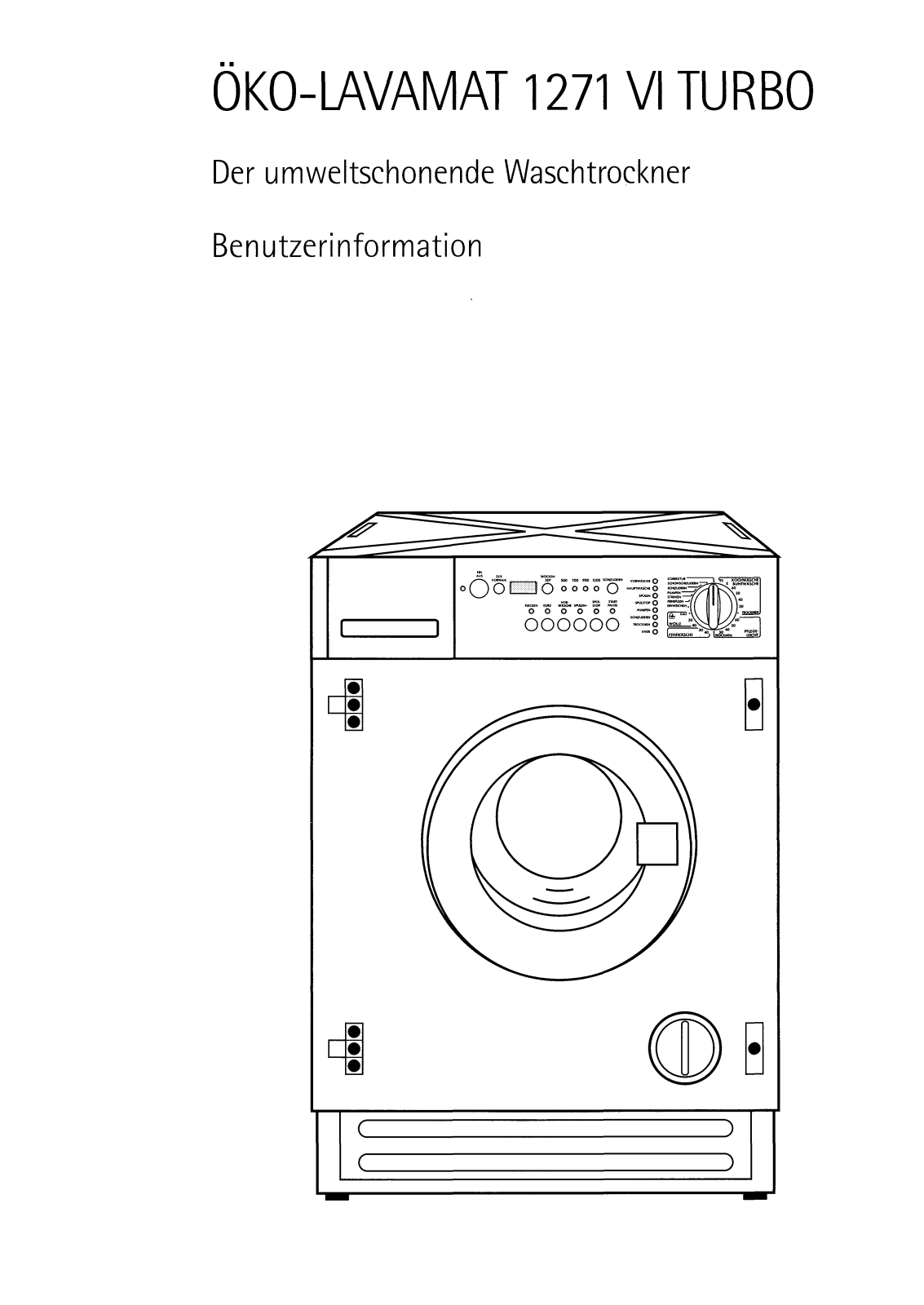 AEG 1271 VI TURBO User Manual