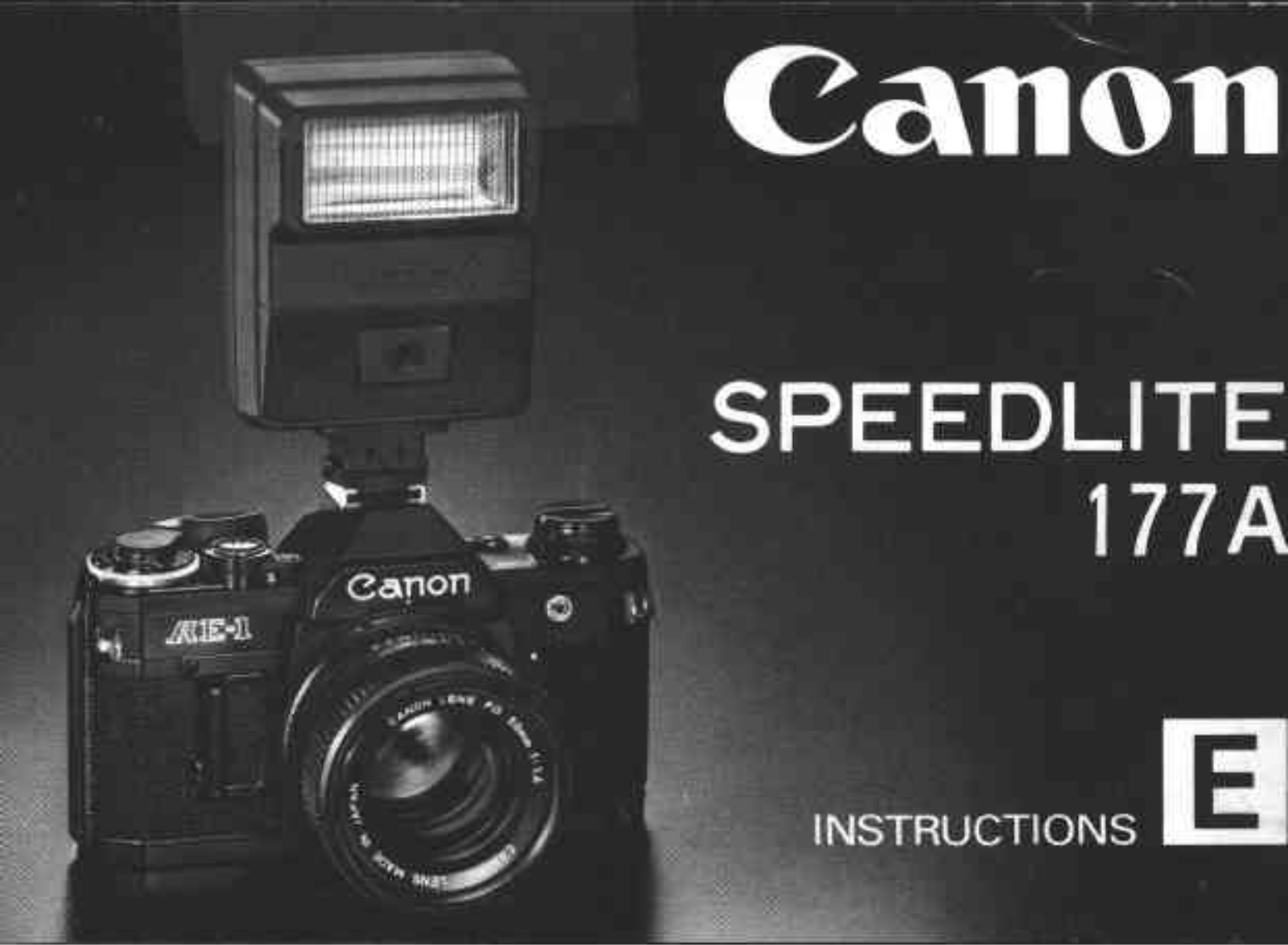 Canon 177 A User Manual