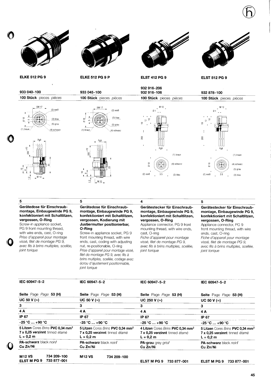 Hirschmann ELKE 512 PG 9, ELKE 512 PG 9 P, ELST 412 PG 9, ELST 512 PG 9 User guide