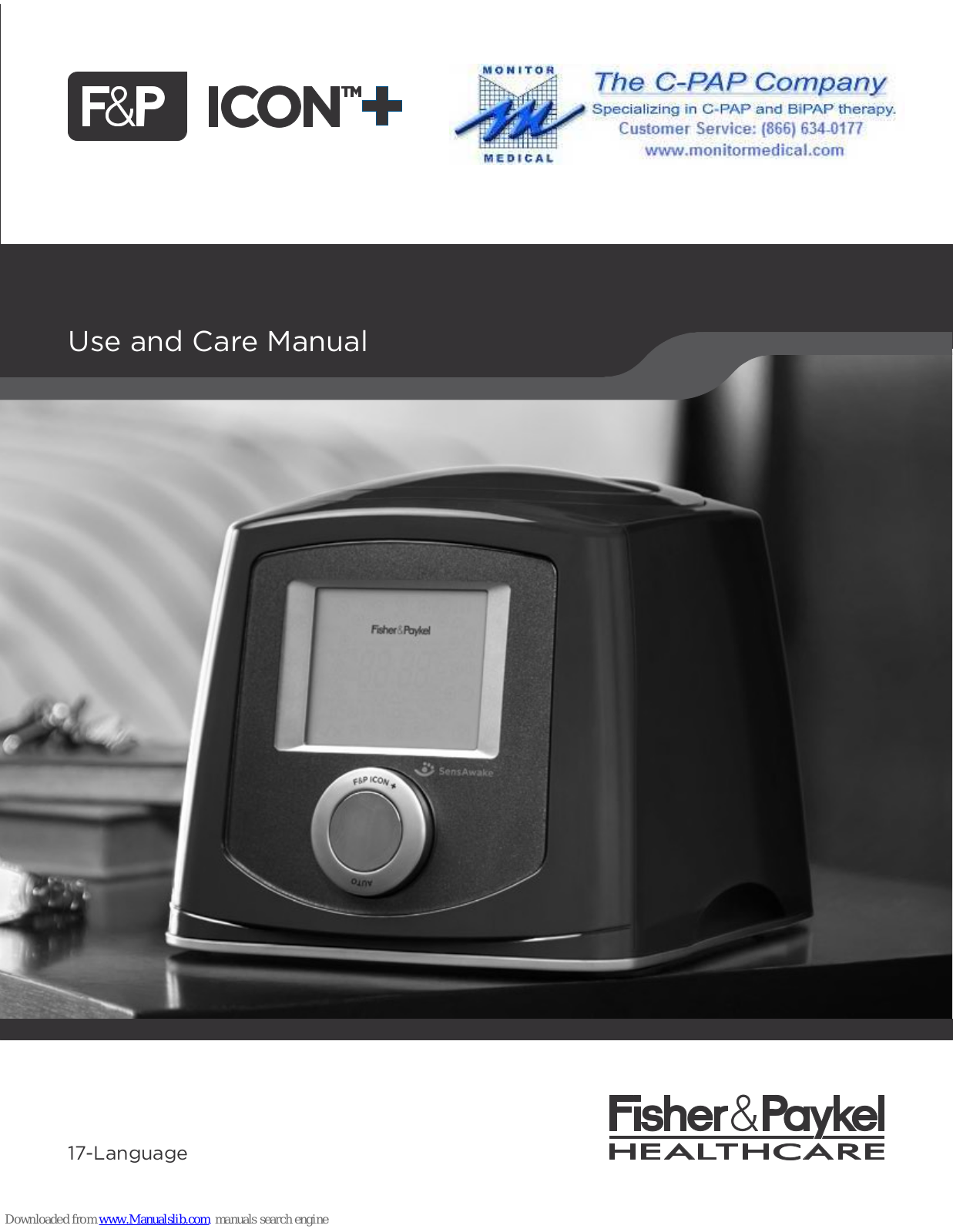 F&P ICON+ Use And Care Manual