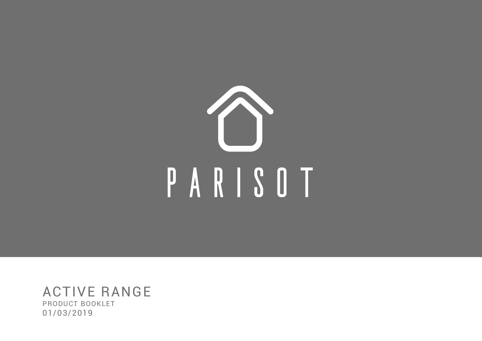 Parisot ACTIVE RANGE PRODUCT BOOKLET