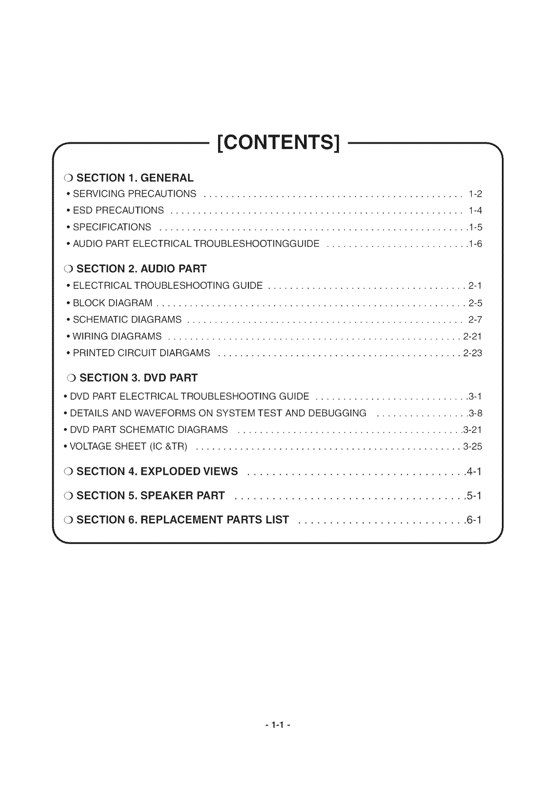 lg lh t6540, lh t6440a, lh t6447 Service Manual