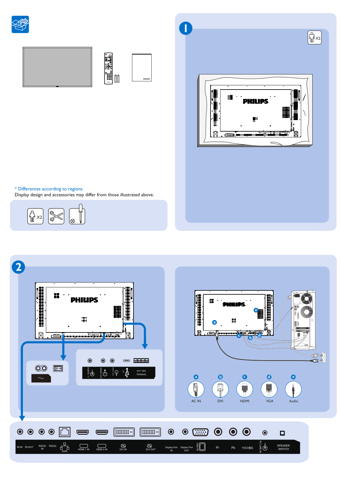 Philips 55BDL3002H/93 Quick Start Guide - ManualMachine.com