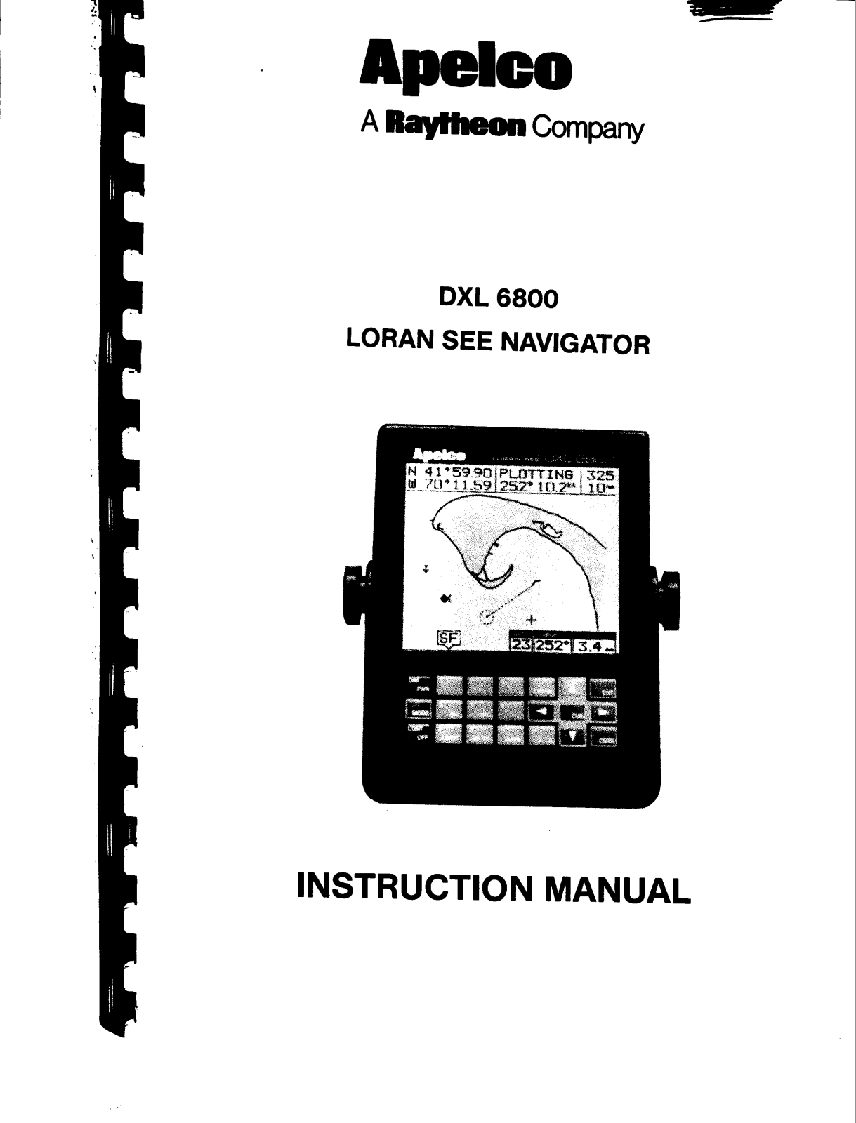 Raymarine APELCO DXL-6800 User Manual