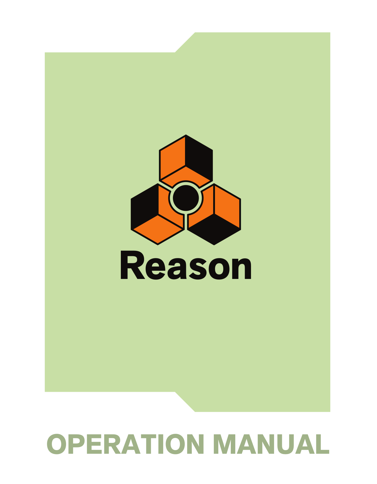 Propellerhead Reason - 8.3 Operation Manual