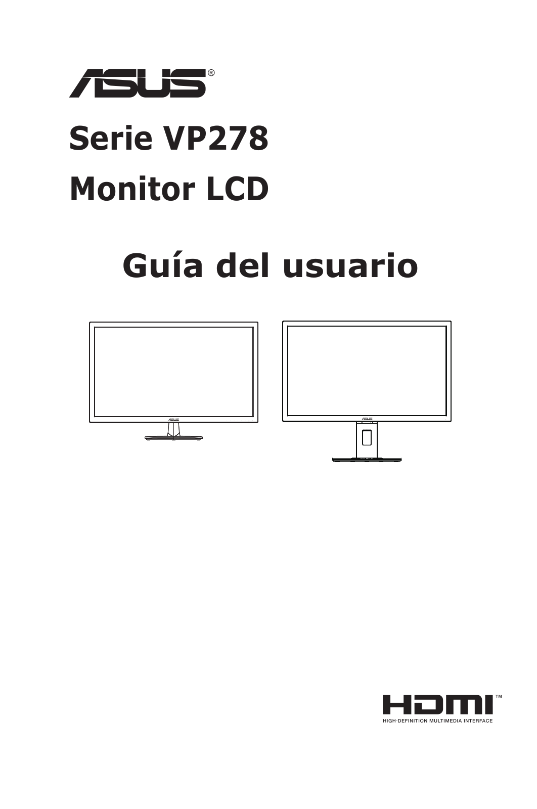 Asus VP278QGL User’s Manual