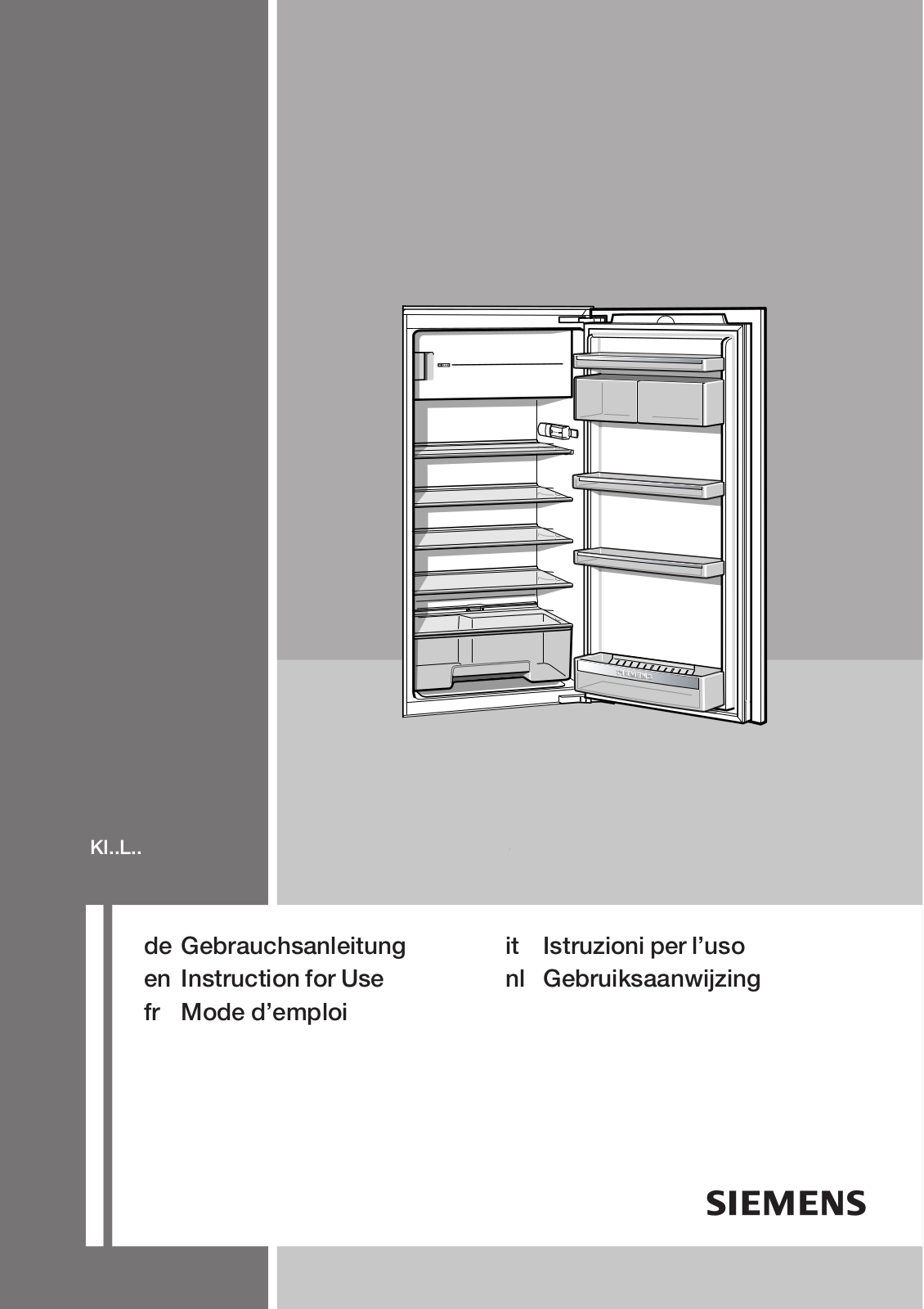 NEFF K1614X User Manual