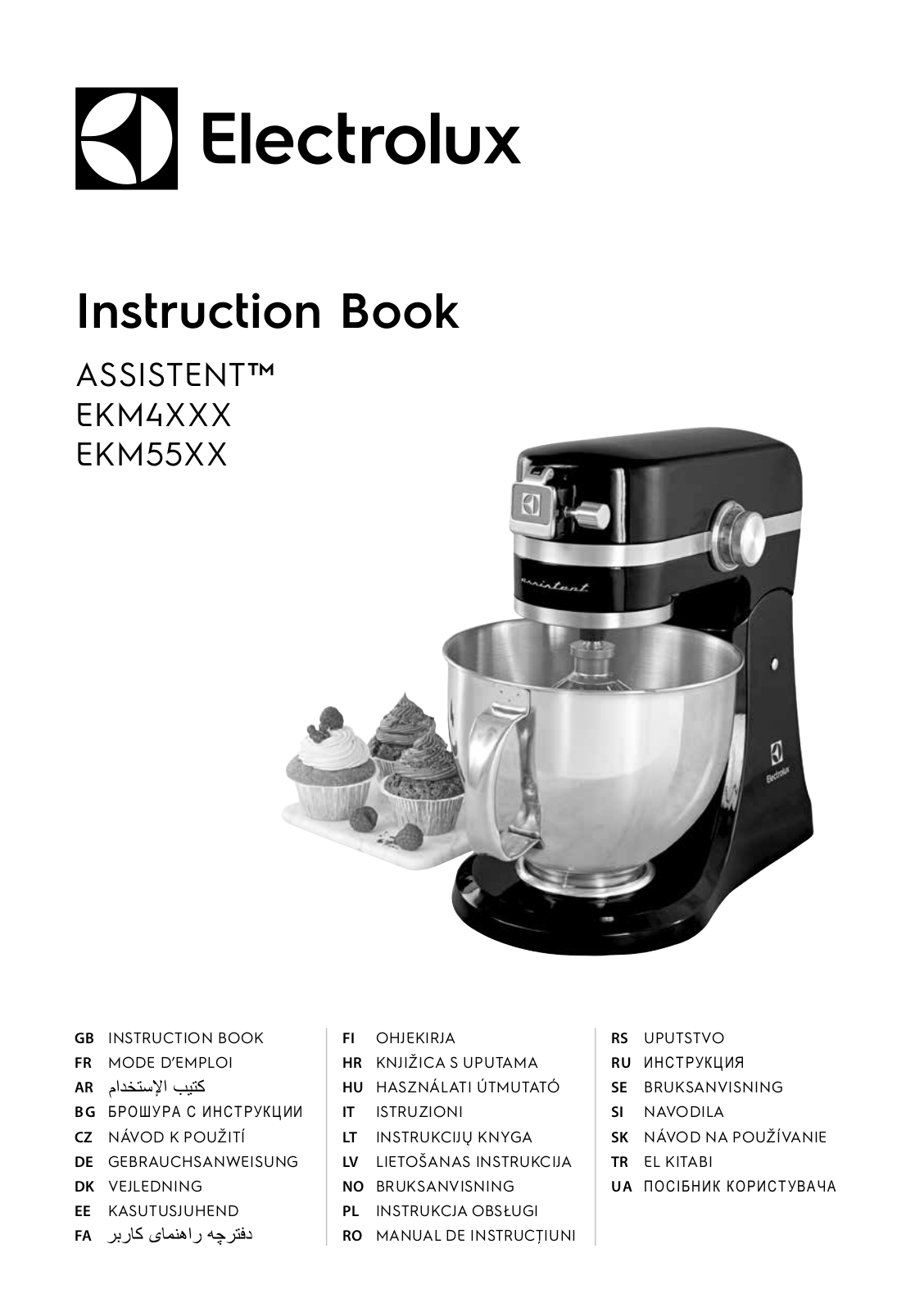 Electrolux EKM5570 Operating Instructions