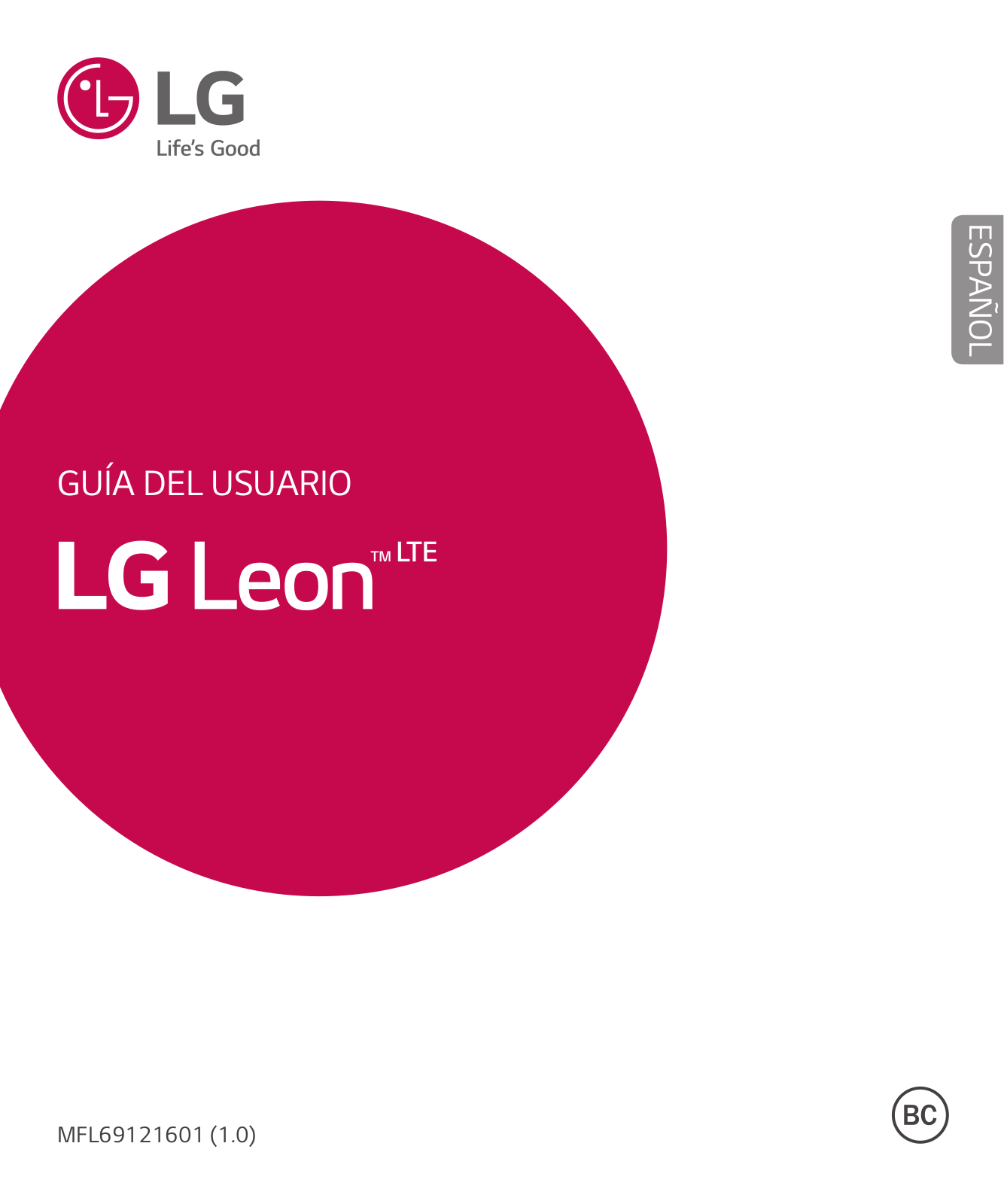 LG Leon 4G LTE User Manual