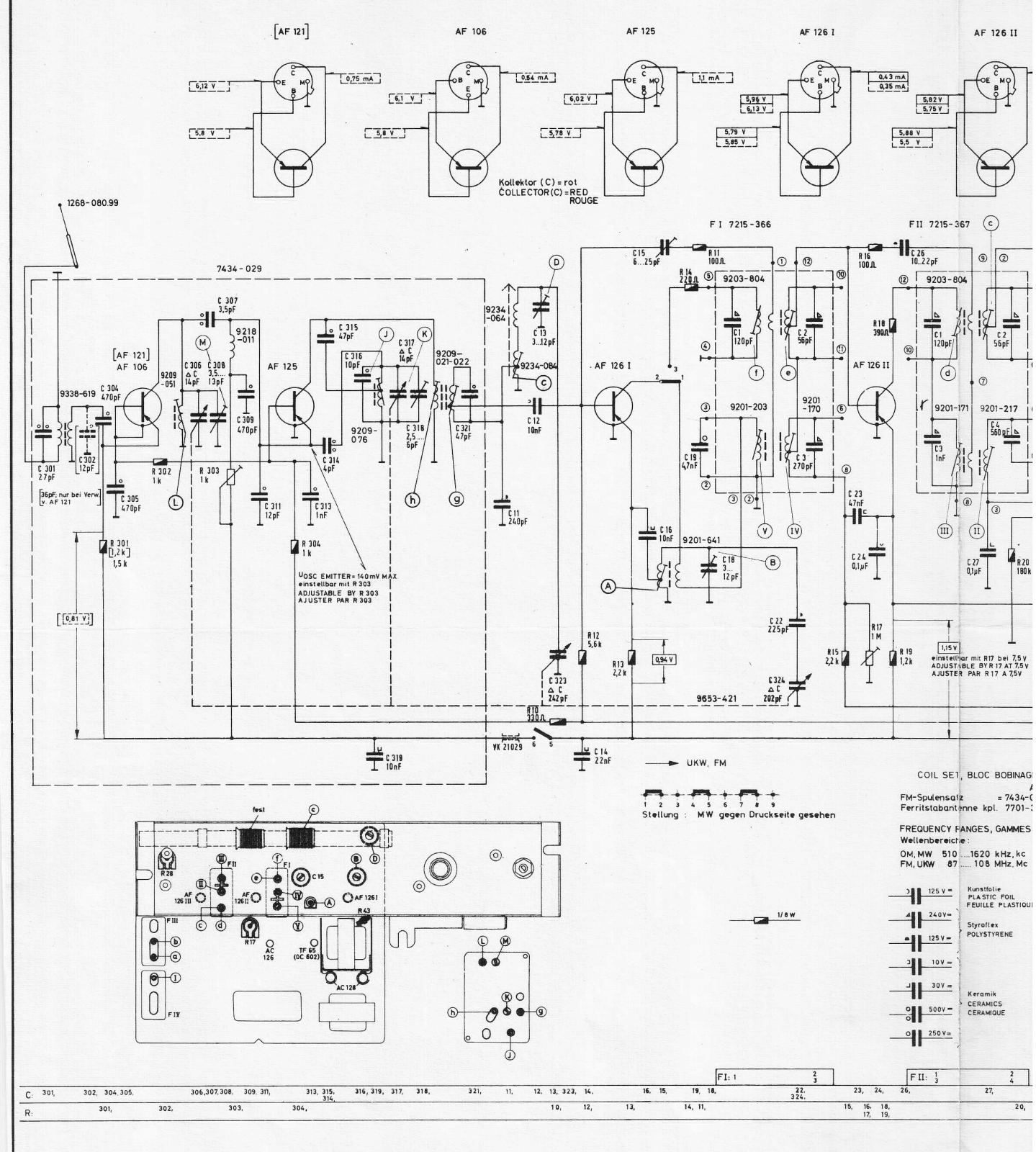 Grundig Record-Boy-203 Schematic