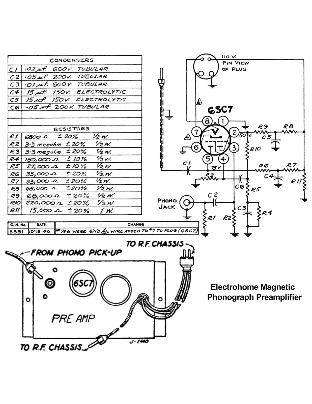 ElectroHome J2440 Schematic - ManualMachine.com