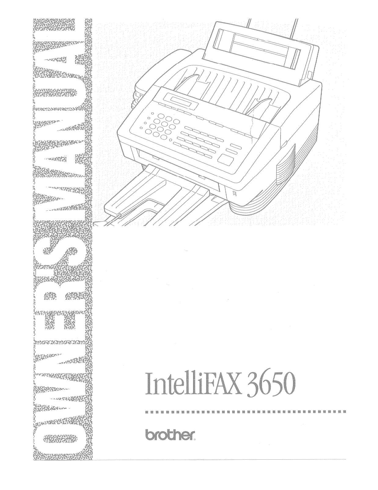 Brother FAX 3650 User Manual