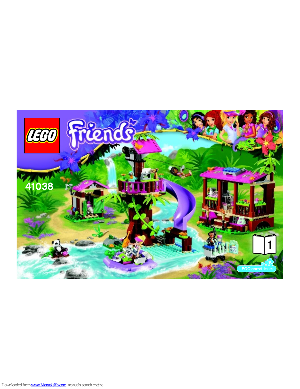 LEGO Friends 41038, 41036 Friends, FRIENDS 41093 Assembly Instructions Manual