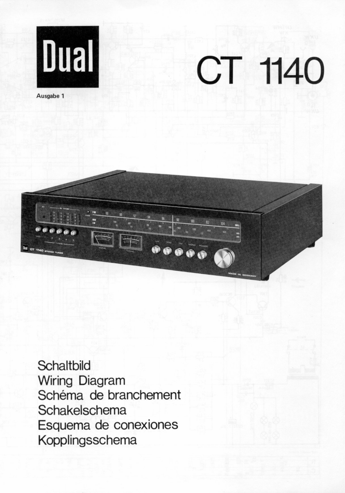 Dual CT-1140 Schematic